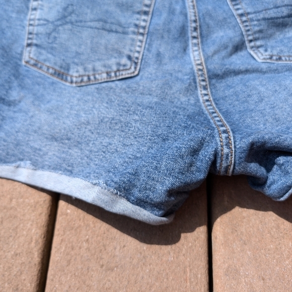 Denizen from Levi's STRETCH Shortie Shorts SZ18 - Picture 7 of 10